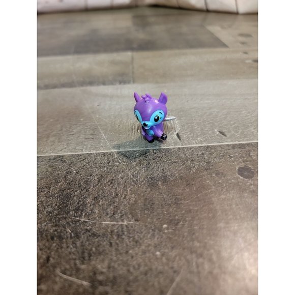 Mini purple horse Pegasus toy figure - Picture 1 of 4